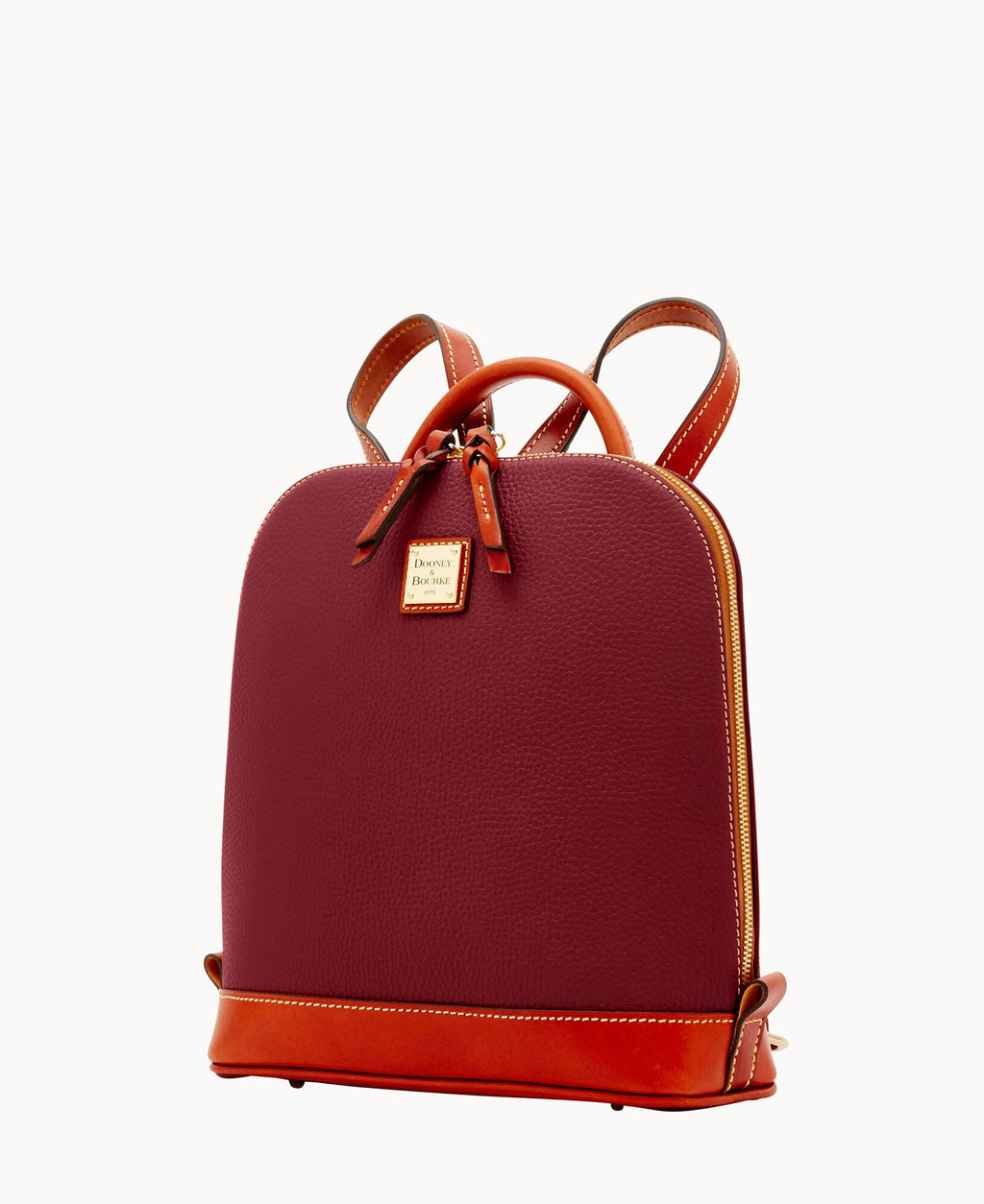 Pebble Grain Zip Pod Backpack