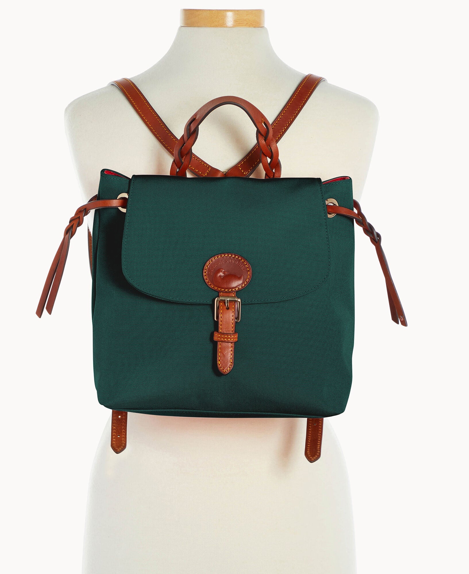 Nylon Flap Backpack
