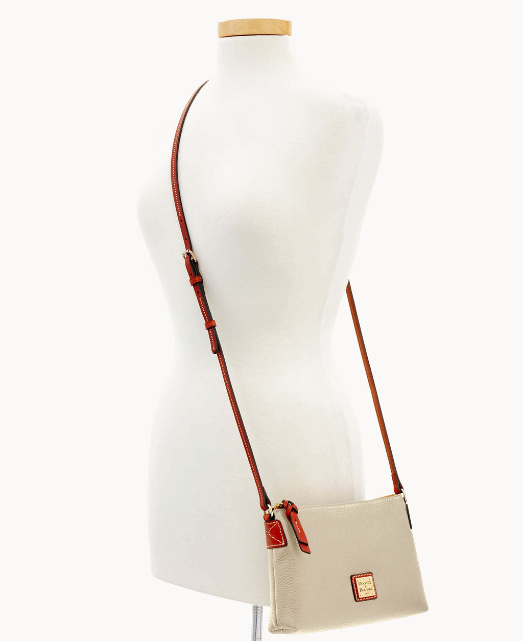 Pebble Grain Crossbody Pouchette