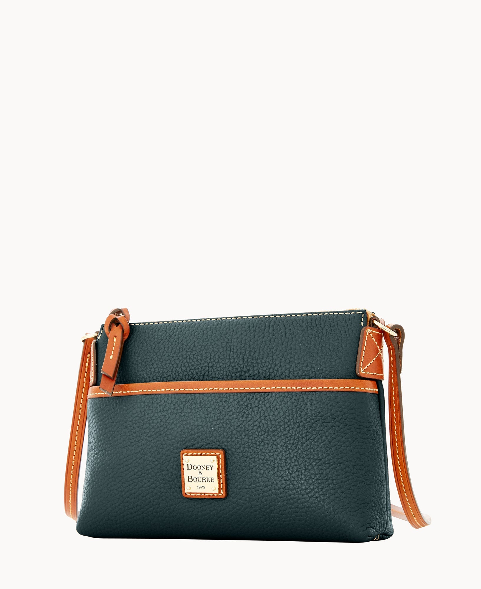 Pebble Grain Ginger Crossbody