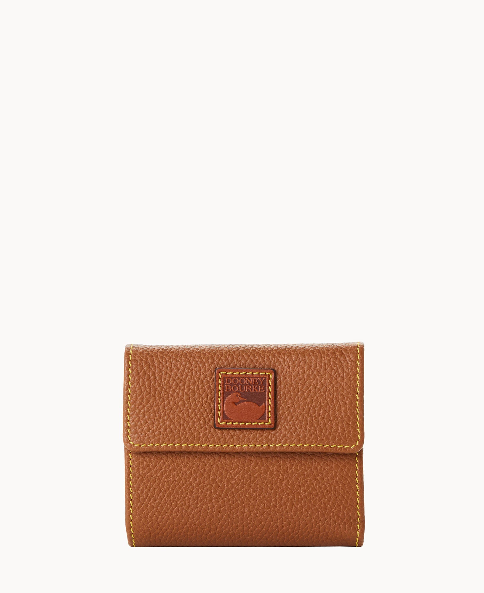 Pebble Grain Small Flap Wallet
