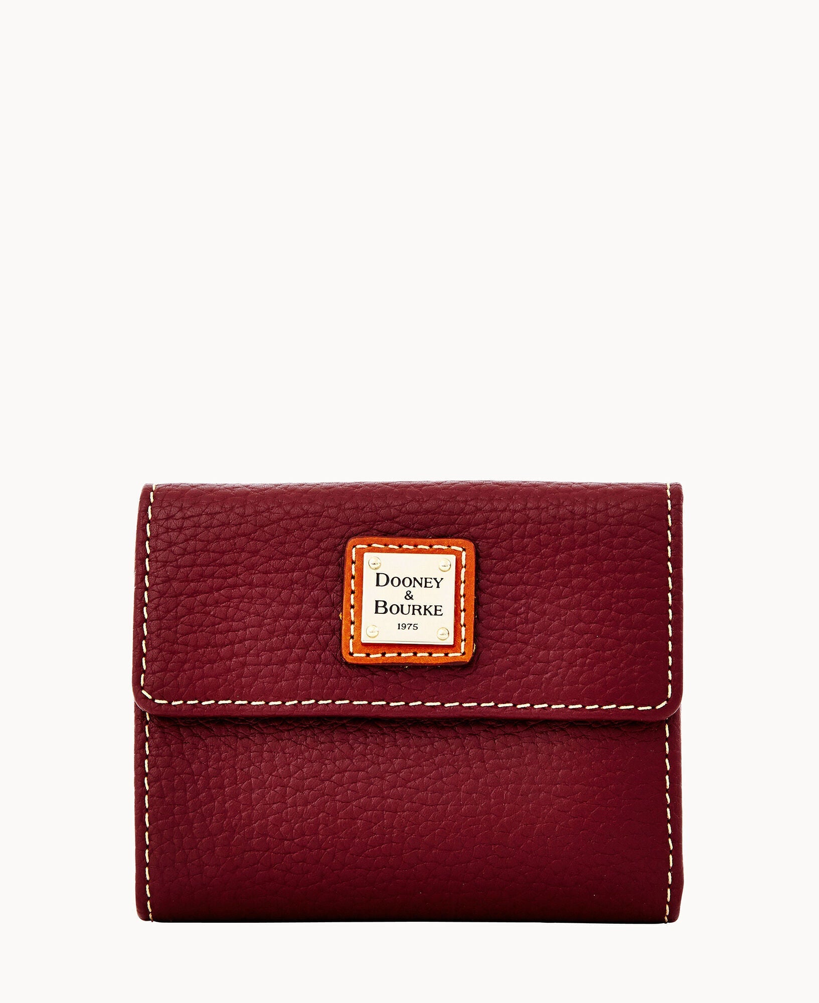 Pebble Grain Small Flap Wallet