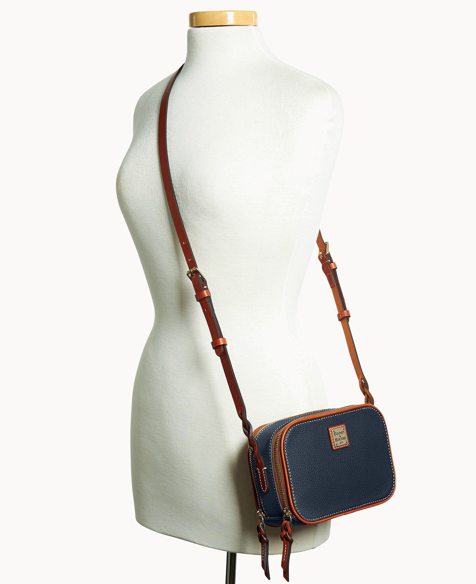 Pebble Grain Deni Crossbody
