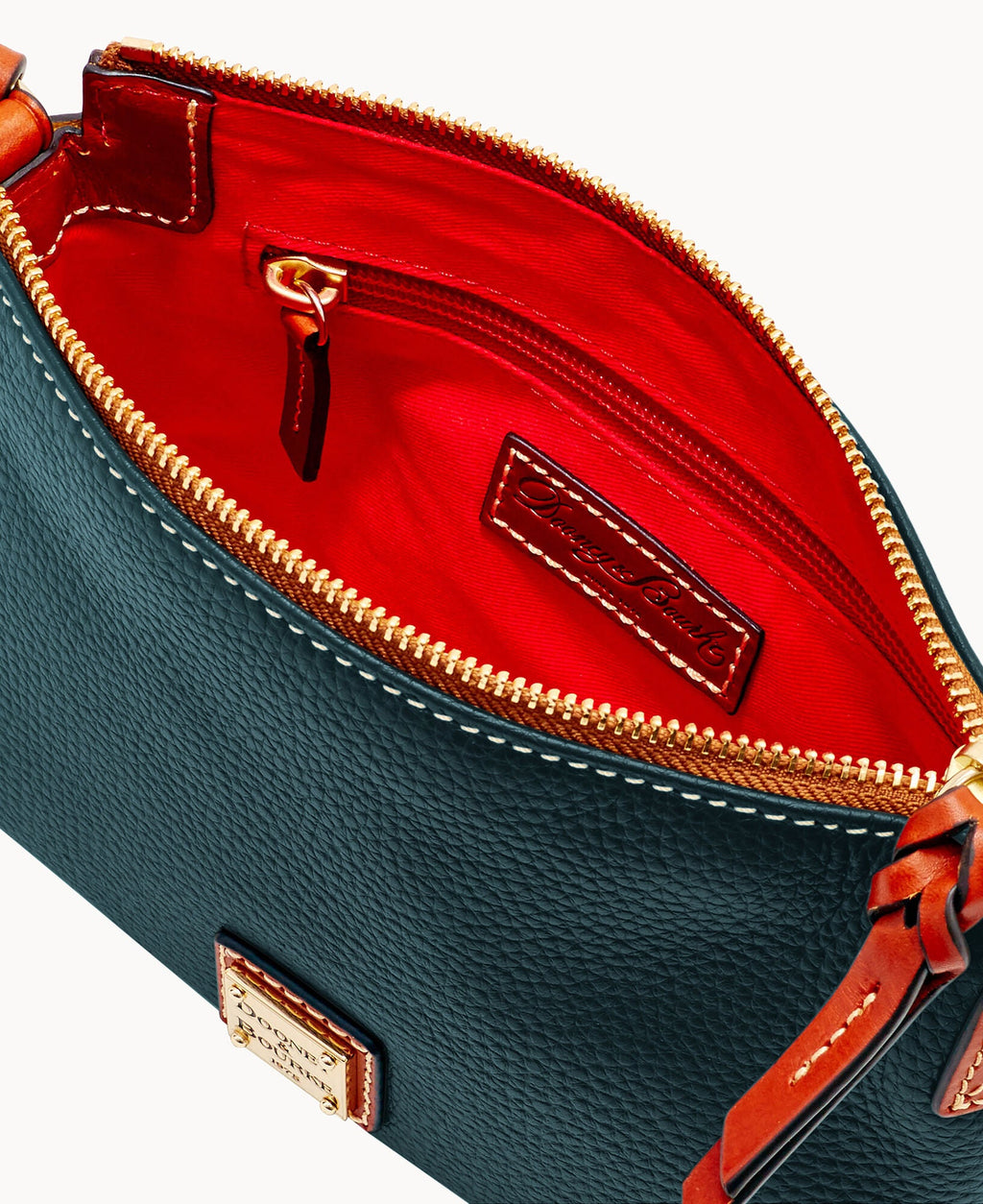 Pebble Grain Crossbody Pouchette