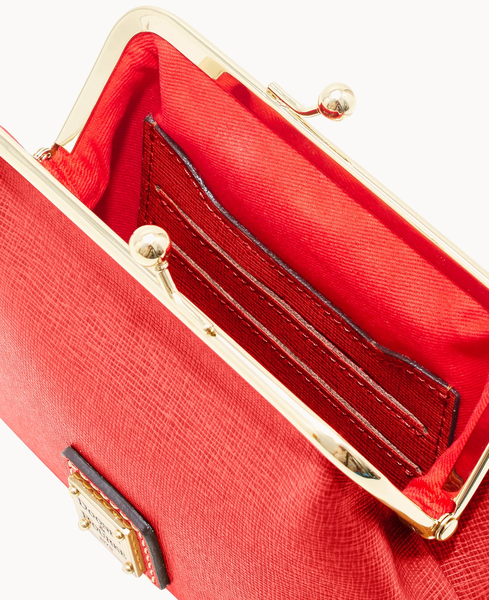 Saffiano Large Framed Purse