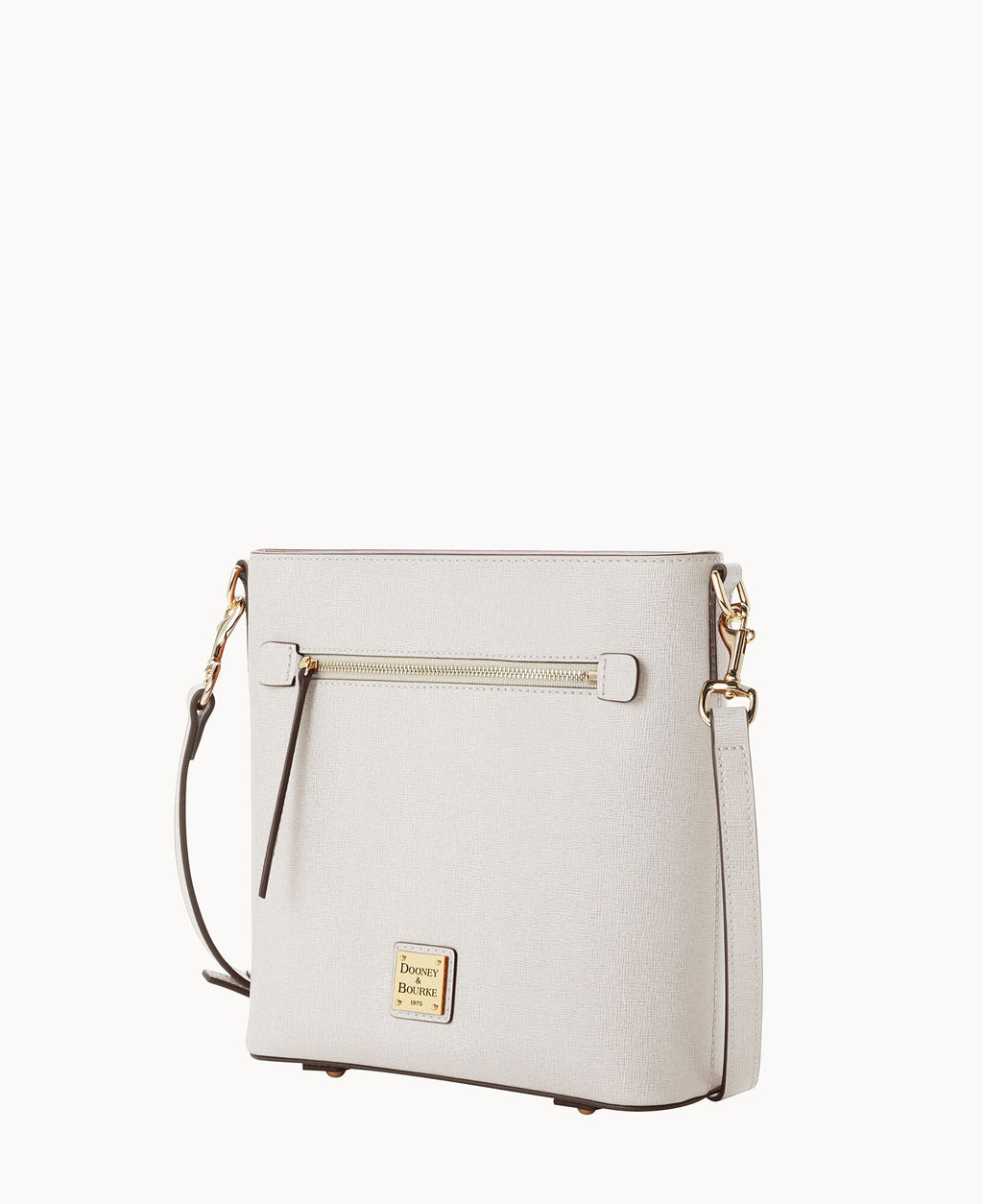 Saffiano Zip Crossbody