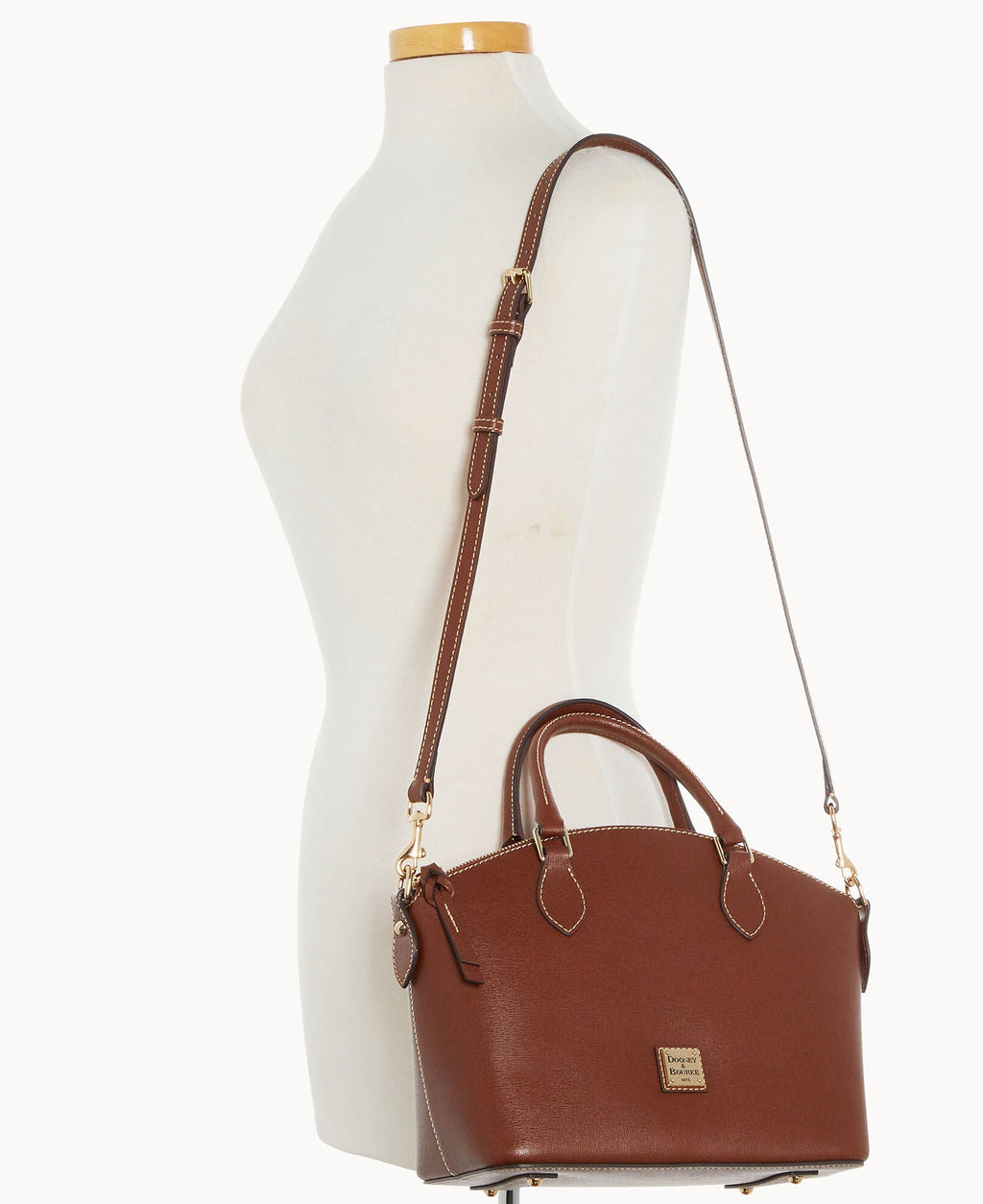 Saffiano Geena Satchel
