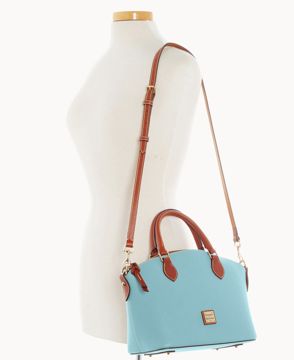 Pebble Grain Geena Satchel
